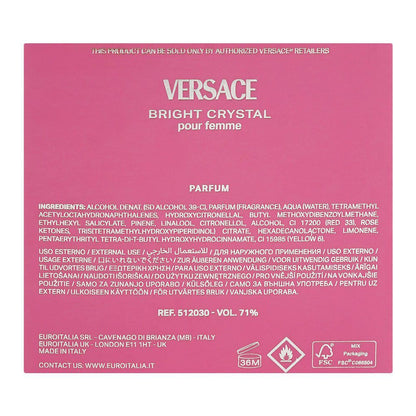 Versace Bright Crystal Pour Femme Parfum, For Women, 50ml